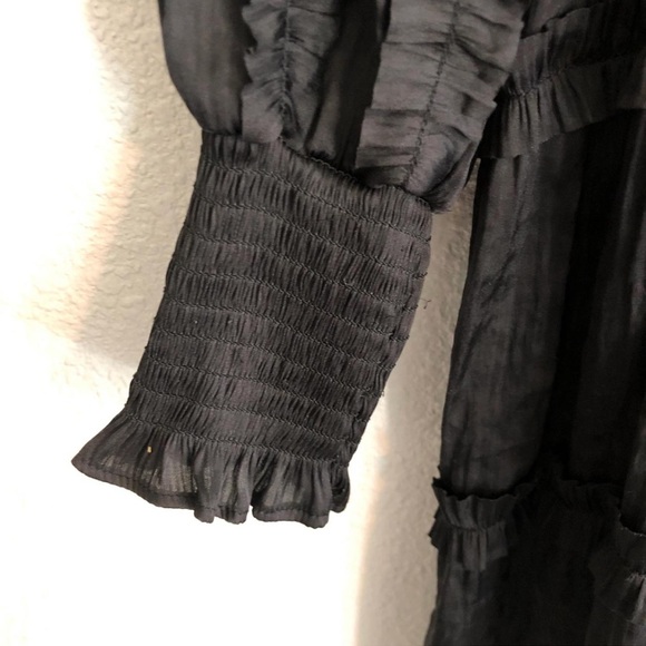 OPT Babydoll Ruffle Mini Dress - Picture 5 of 8